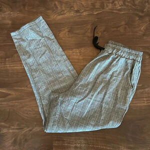 Gray Black and White Shein Pants
